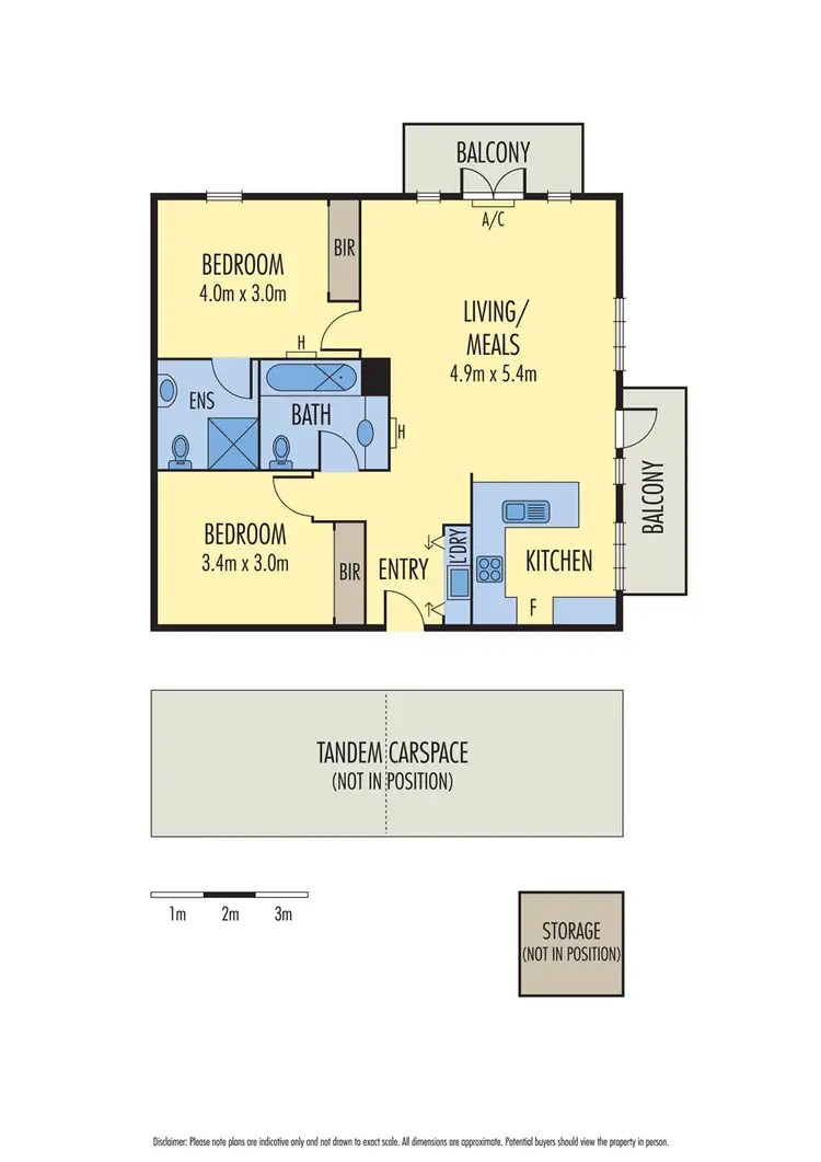 Floorplan of Homely apartment listing, 301/639 Little Bourke Street, Melbourne VIC 3000