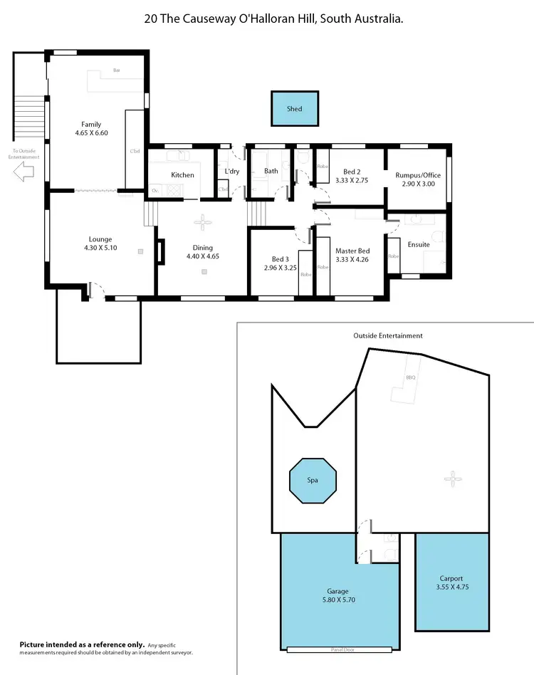 Floorplan of Homely house listing, 20 The Causeway, O'halloran Hill SA 5158