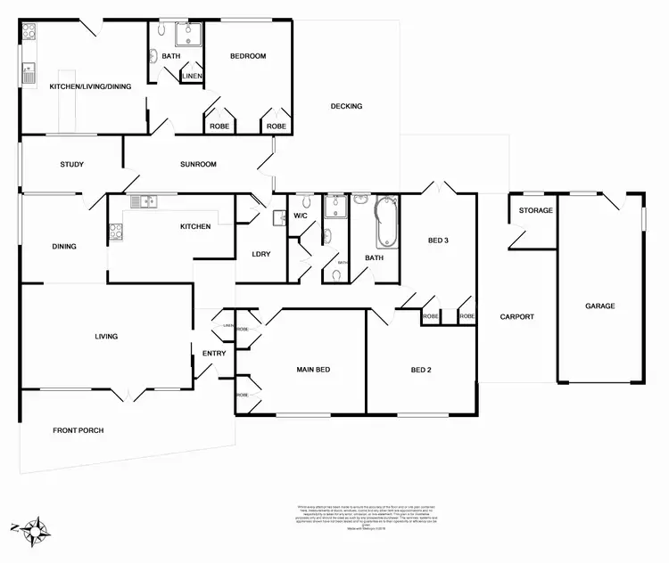 Floorplan of Homely house listing, 3 James Street, Bolwarra Heights NSW 2320