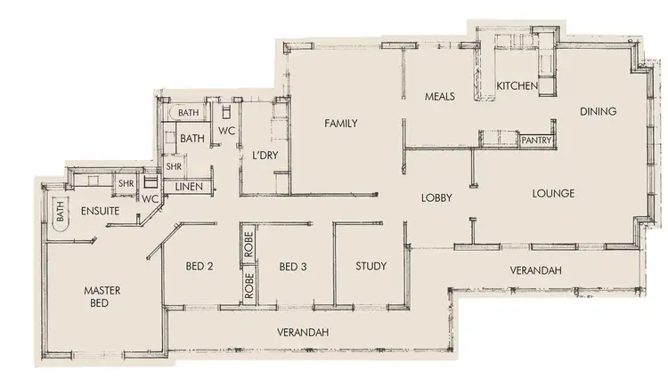 Floorplan of Homely house listing, 44 Nutbush Avenue, Falcon WA 6210