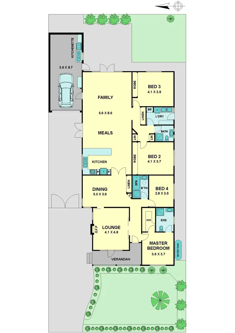 Floorplan of Homely house listing, 16 Henry Street, Keilor East VIC 3033