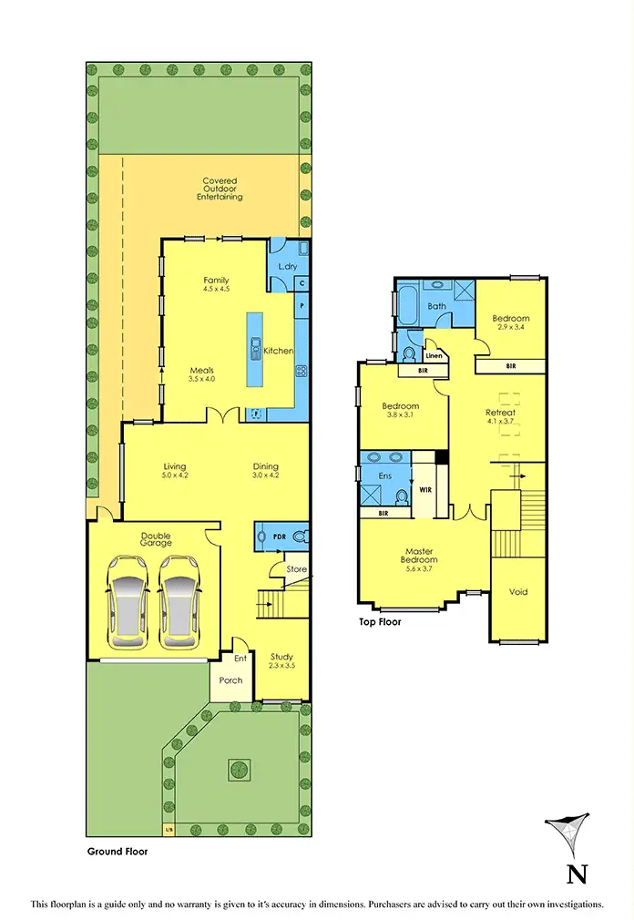 Floorplan of Homely house listing, 15 Mill Avenue, Yarraville VIC 3013
