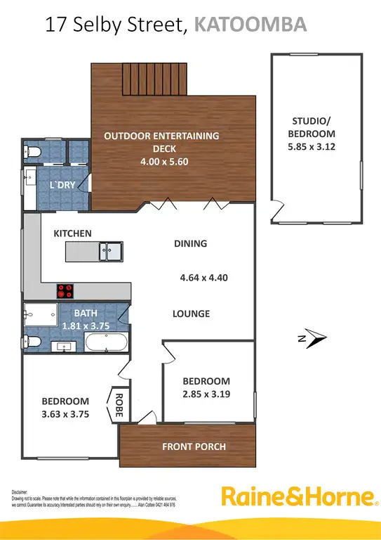 Floorplan of Homely house listing, 17 Selby Street, Katoomba NSW 2780