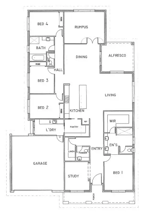 Floorplan of Homely house listing, 25 Diamond Drive, Koo Wee Rup VIC 3981