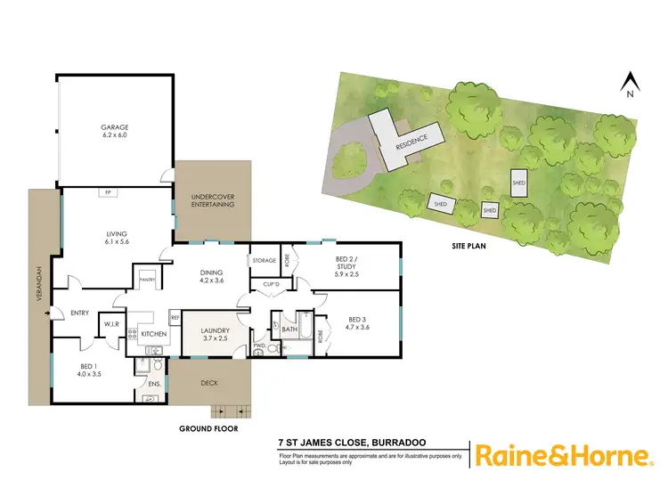 Floorplan of Homely house listing, 7 St James Close, Burradoo NSW 2576