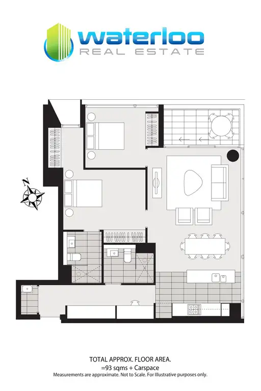 Floorplan of Homely apartment listing, 49/830 Bourke Street, Waterloo NSW 2017