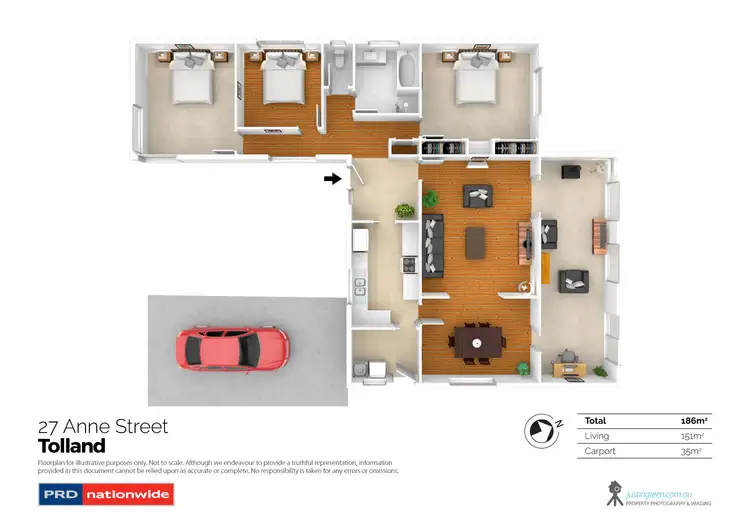 Floorplan of Homely house listing, 27 Anne Street, Tolland NSW 2650