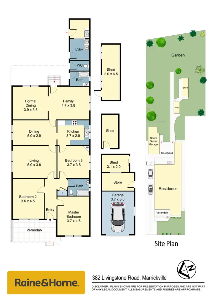Floorplan of Homely house listing, 382 Livingstone Road, Marrickville NSW 2204