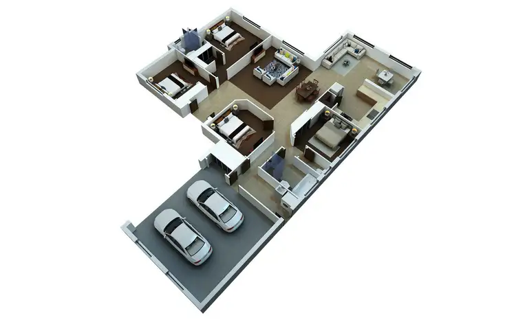 Floorplan of Homely house listing, 10 Stockwellia Street, Meadowbrook QLD 4131