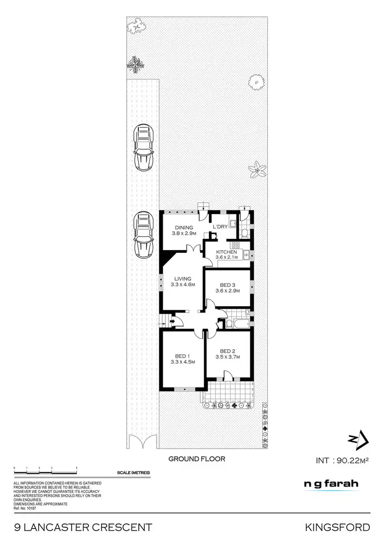 Floorplan of Homely house listing, 9 Lancaster Crescent, Kingsford NSW 2032