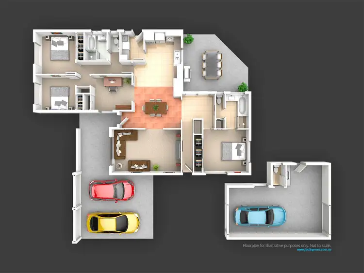 Floorplan of Homely house listing, 16 Karoom Drive, Glenfield Park NSW 2650