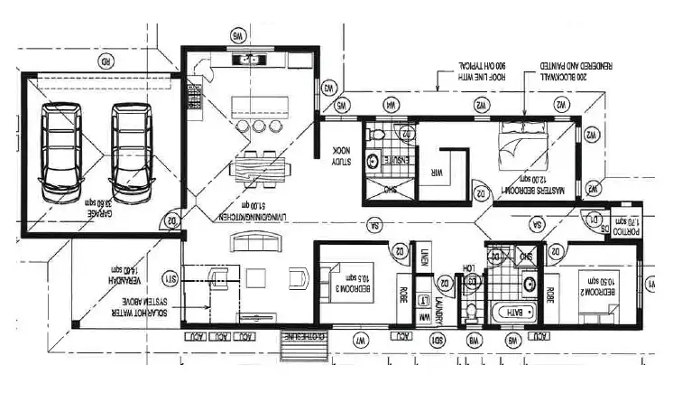 Floorplan of Homely house listing, 2 Myrtlewood Crescent, Zuccoli NT 832