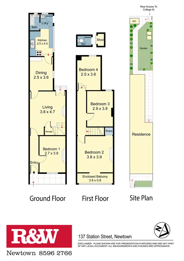 Floorplan of Homely house listing, 137 Station Street, Newtown NSW 2042