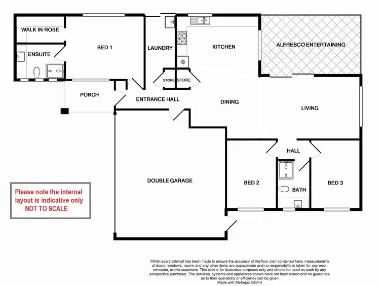 Floorplan of Homely house listing, 37A Fleetwood Road, Lynwood WA 6147
