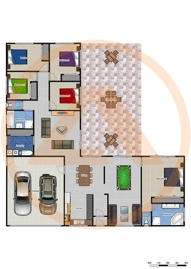 Floorplan of Homely house listing, 19 Montgomery Court, Heritage Park QLD 4118