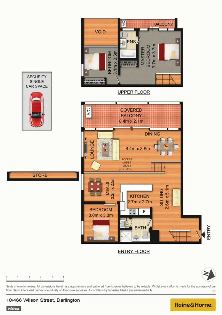 Floorplan of Homely apartment listing, 10/466 Wilson Street, Darlington NSW 2008