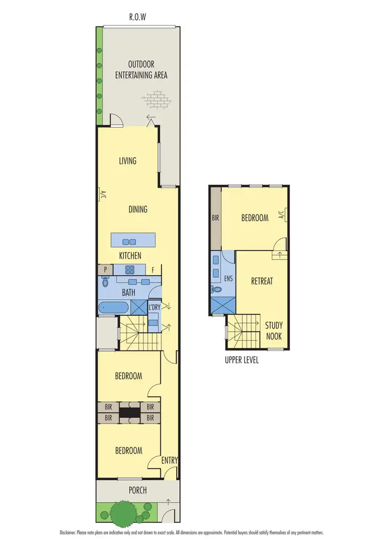 Floorplan of Homely house listing, 12 Danks Street, Albert Park VIC 3206