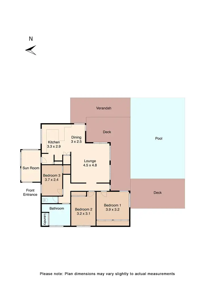 Floorplan of Homely house listing, 83 Kingfisher Drive, Lal Lal VIC 3352