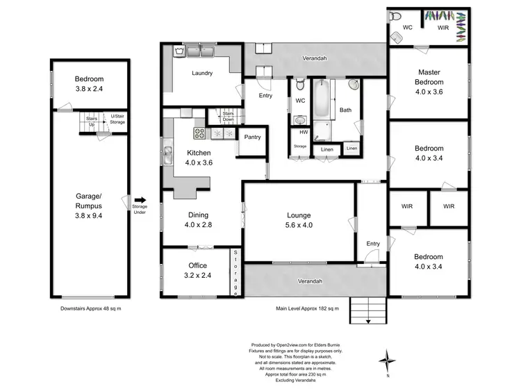Floorplan of Homely house listing, 1 Thorne Street, Upper Burnie TAS 7320