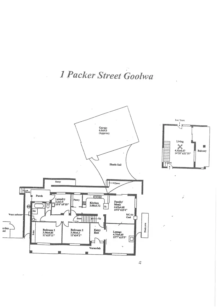 Floorplan of Homely house listing, 1 Packer Street, Goolwa Beach SA 5214