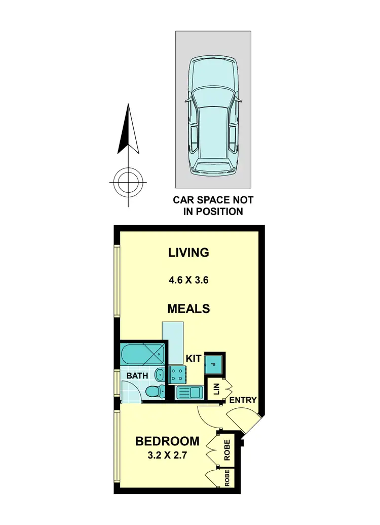 Floorplan of Homely apartment listing, 14/51 Buckley Street, Moonee Ponds VIC 3039