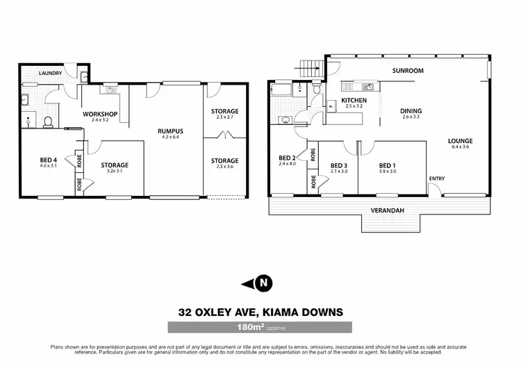 Floorplan of Homely house listing, 32 Oxley Avenue, Kiama Downs NSW 2533