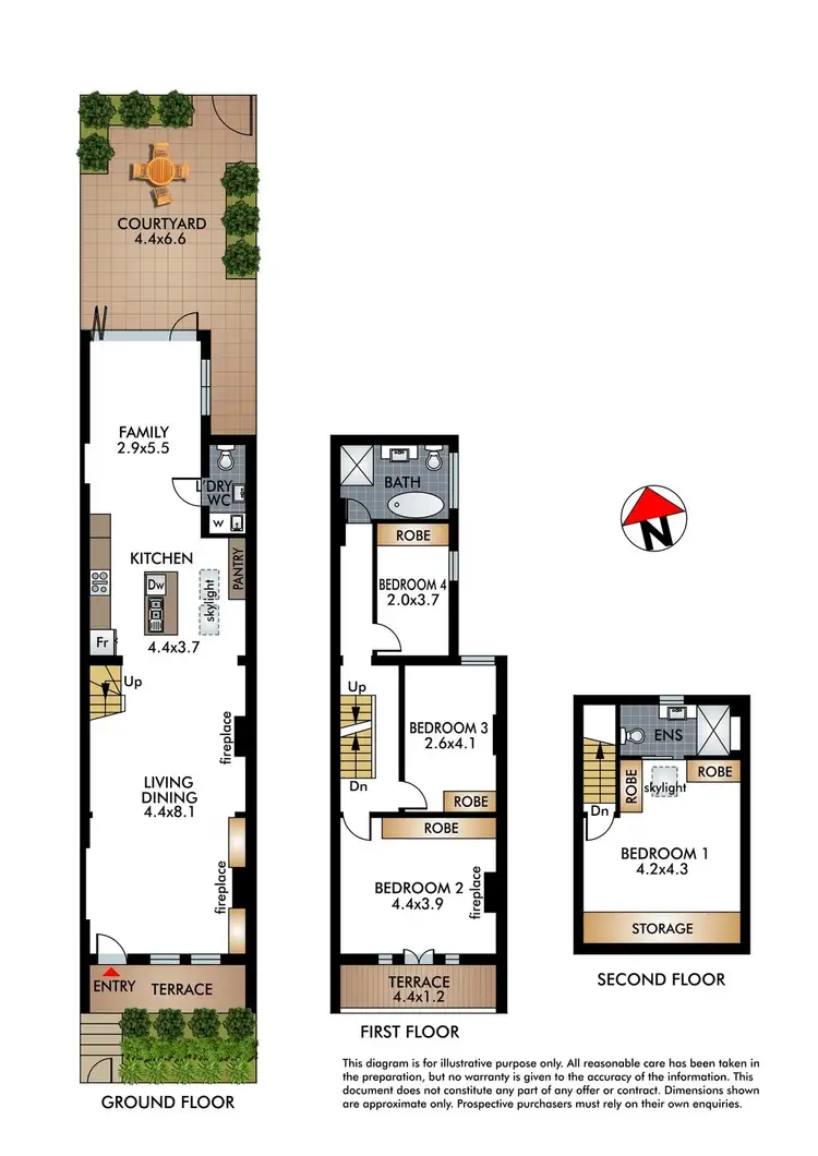 Floorplan of Homely house listing, 224 Birrell Street, Bondi Junction NSW 2022