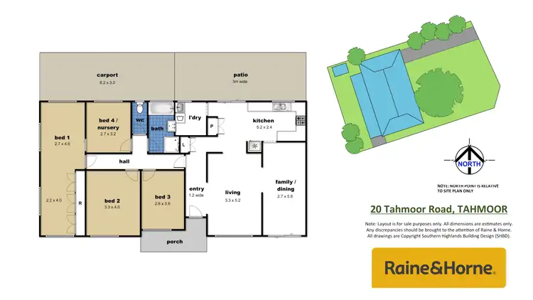 Floorplan of Homely house listing, 20 Tahmoor Road, Tahmoor NSW 2573