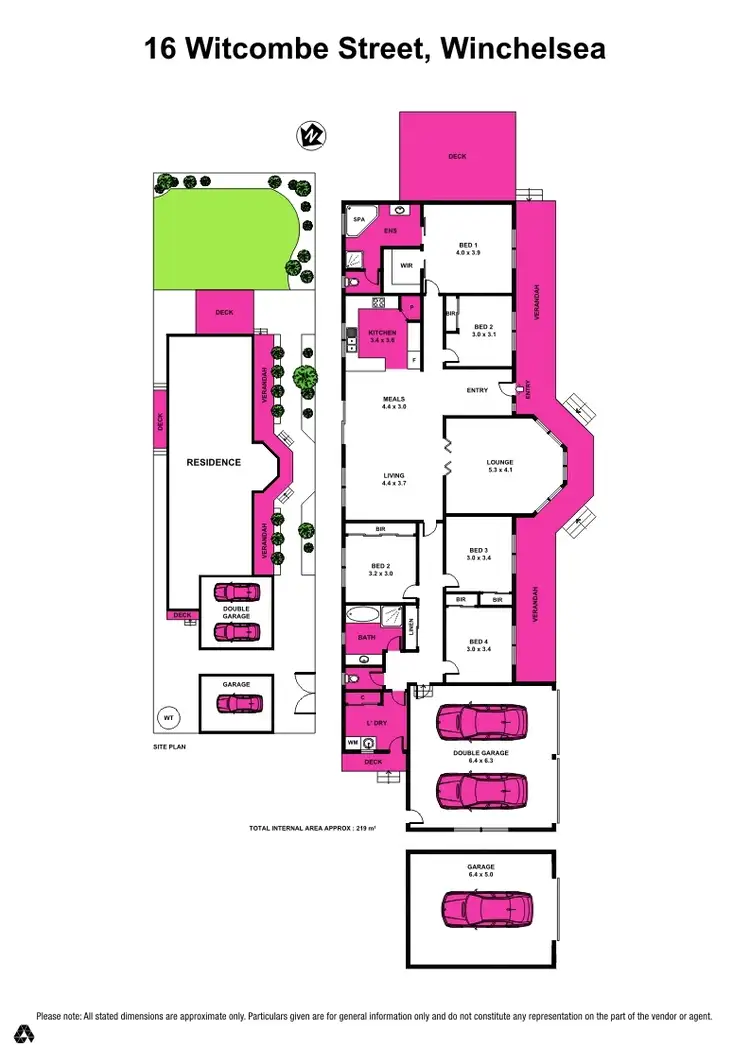 Floorplan of Homely house listing, 16 Witcombe Street, Winchelsea VIC 3241
