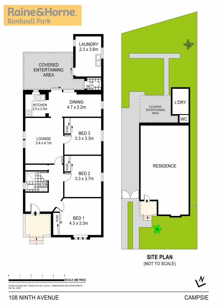 Floorplan of Homely house listing, 108 Ninth Avenue, Campsie NSW 2194