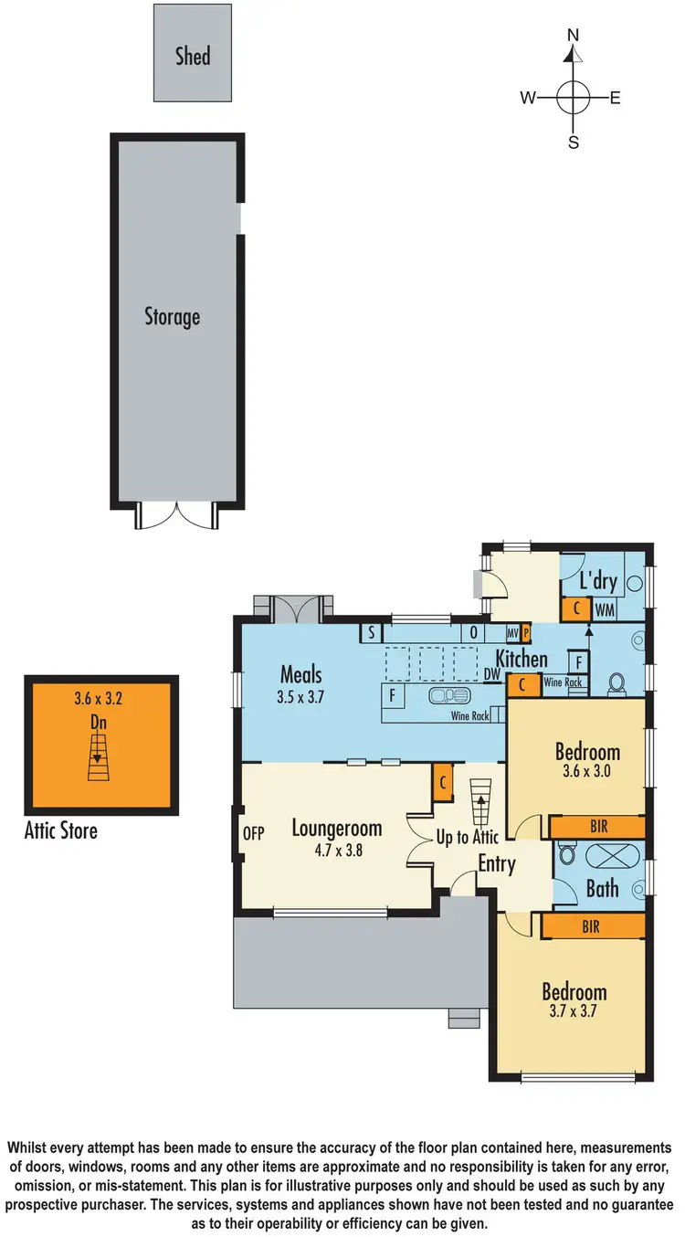 Floorplan of Homely house listing, 67 Ross Street, Huntingdale VIC 3166