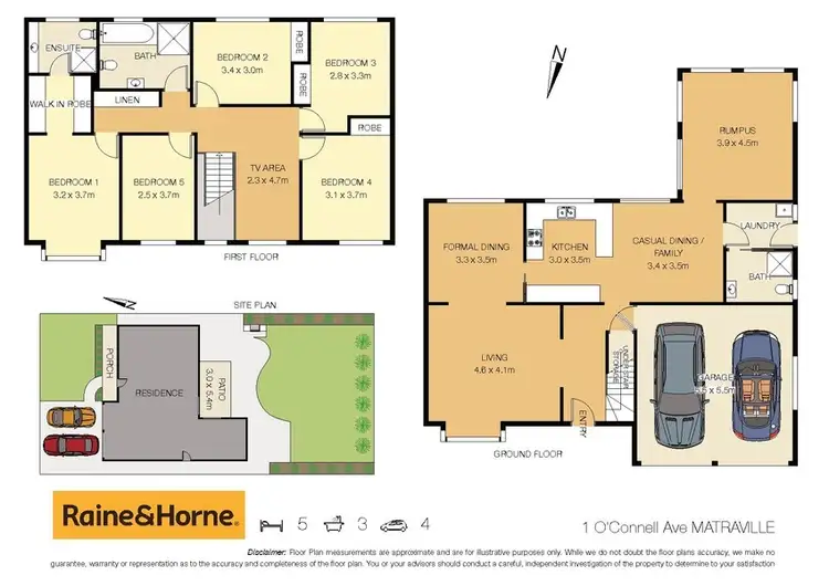 Floorplan of Homely house listing, 1 O'Connell Avenue, Matraville NSW 2036