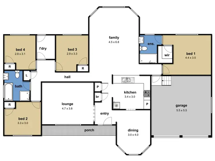 Floorplan of Homely house listing, 12 Bamburgh Place, Bundanoon NSW 2578