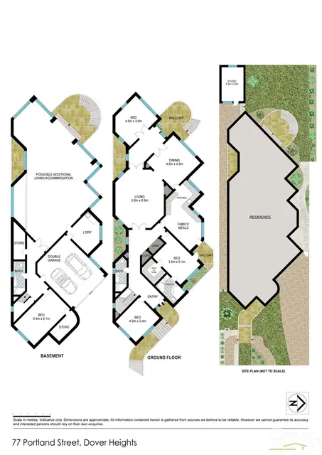 Floorplan of Homely house listing, 77 Portland Street, Dover Heights NSW 2030