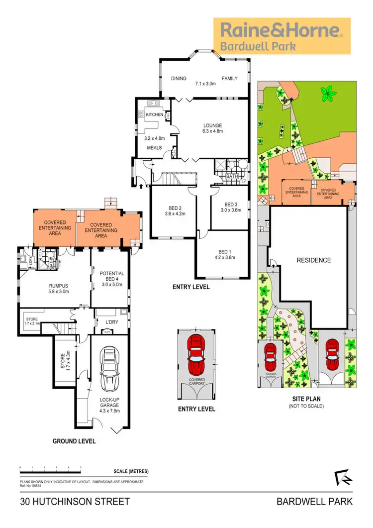Floorplan of Homely house listing, 30 Hutchinson Street, Bardwell Park NSW 2207