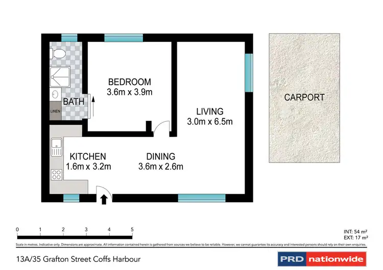 Floorplan of Homely unit listing, 13-13a/35 Grafton Street, Coffs Harbour NSW 2450