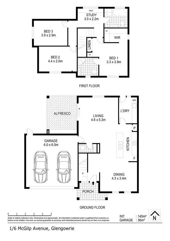 Floorplan of Homely house listing, 62 Kipling Avenue, Glengowrie SA 5044