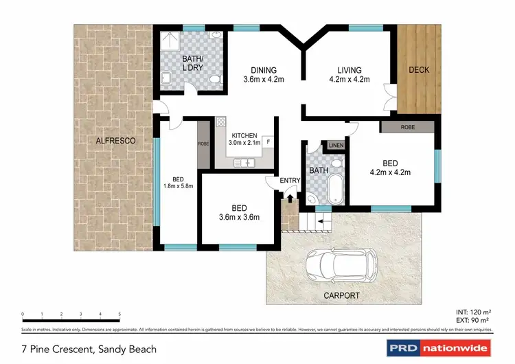 Floorplan of Homely house listing, 7 Pine Crescent, Sandy Beach NSW 2456