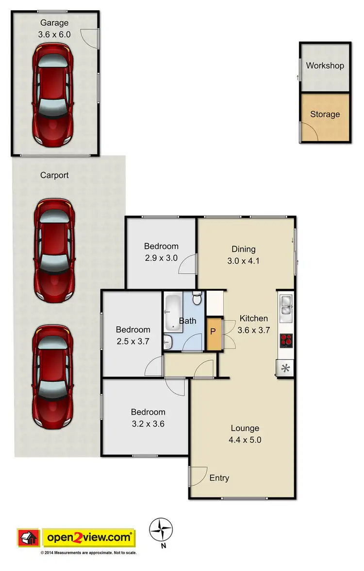 Floorplan of Homely house listing, 8 Arthur Place, Colyton NSW 2760