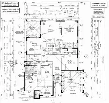 Floorplan of Homely house listing, 4 Berlin Drive, Wanneroo WA 6065