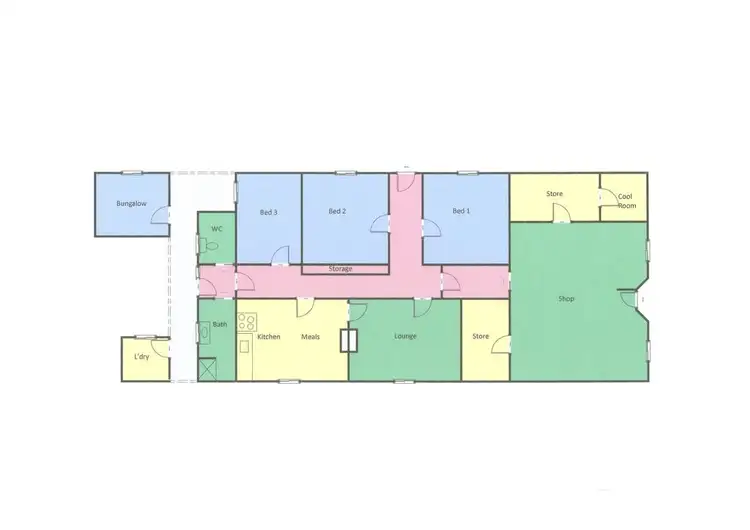 Floorplan of Homely house listing, 68 Main Street, Willaura VIC 3379