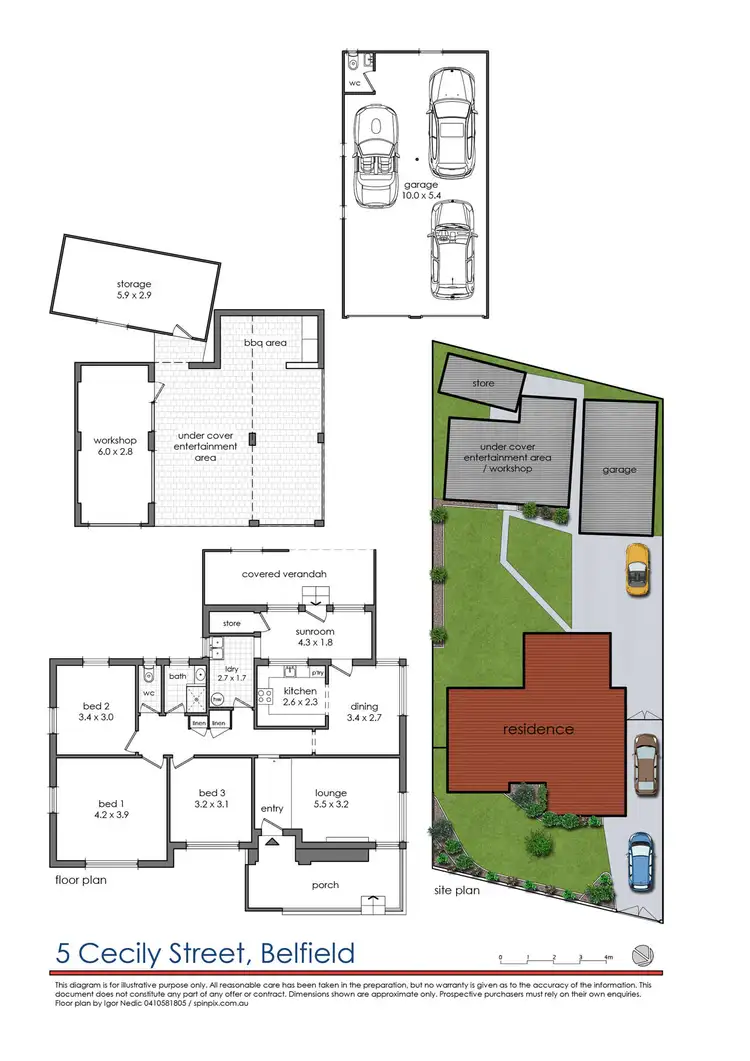 Floorplan of Homely house listing, 5 Cecily Street, Belfield NSW 2191