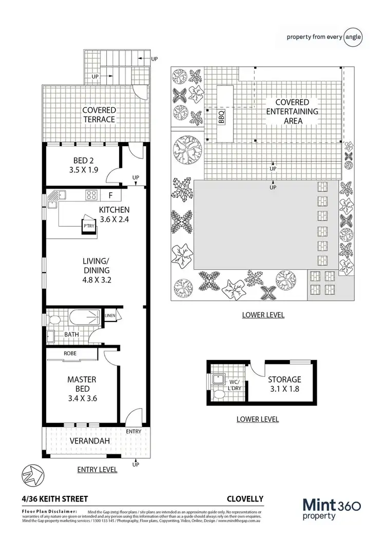 Floorplan of Homely apartment listing, 4/36 Keith Street, Clovelly NSW 2031