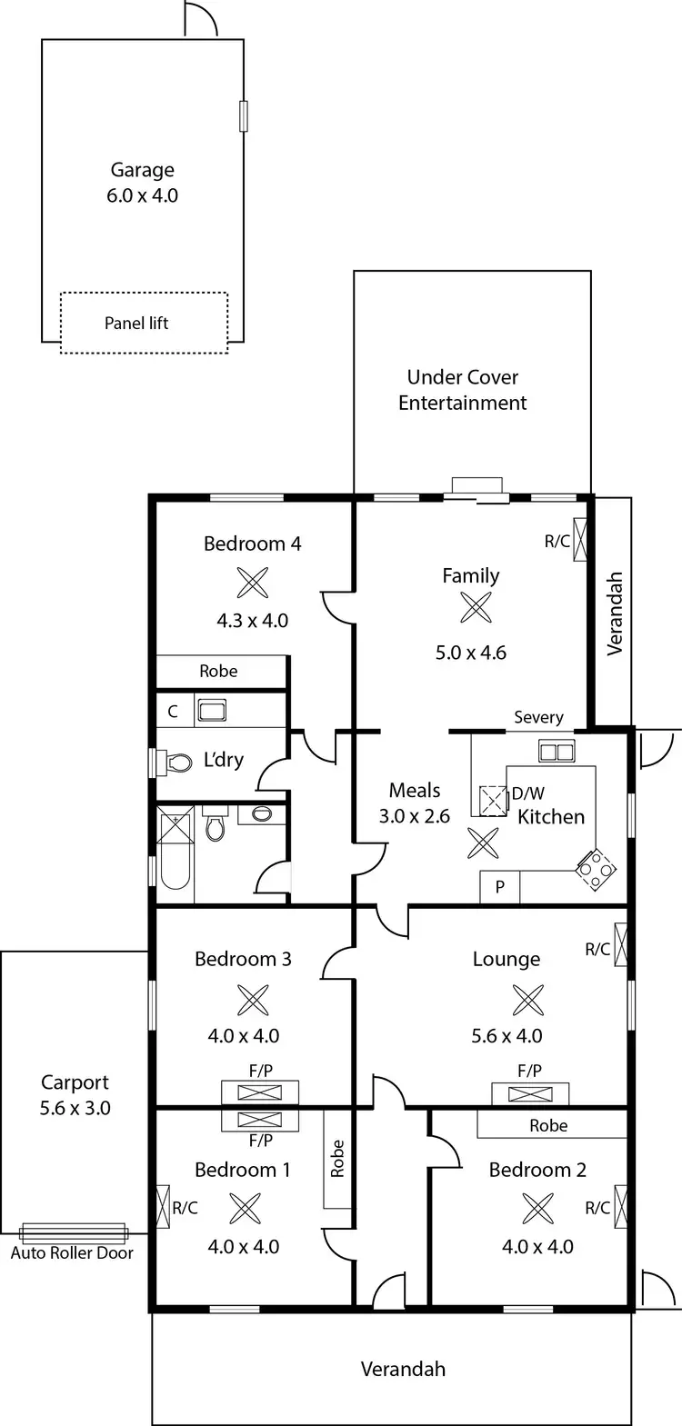 Floorplan of Homely house listing, Address available on request