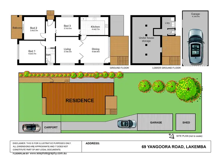 Floorplan of Homely house listing, 69 Yangoora Road, Lakemba NSW 2195