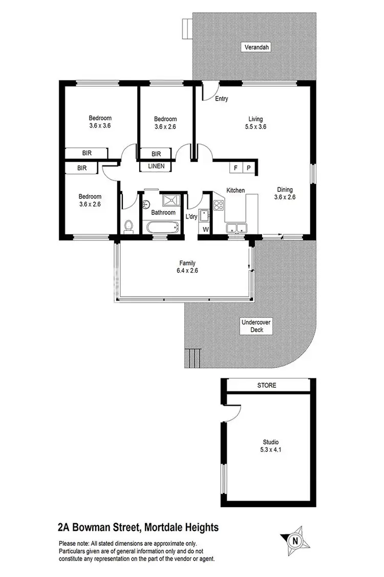 Floorplan of Homely house listing, 2A Bowman Street, Mortdale NSW 2223