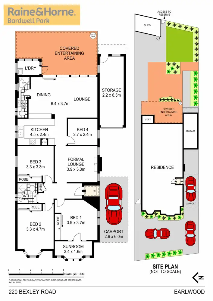 Floorplan of Homely house listing, 220 Bexley Road, Earlwood NSW 2206