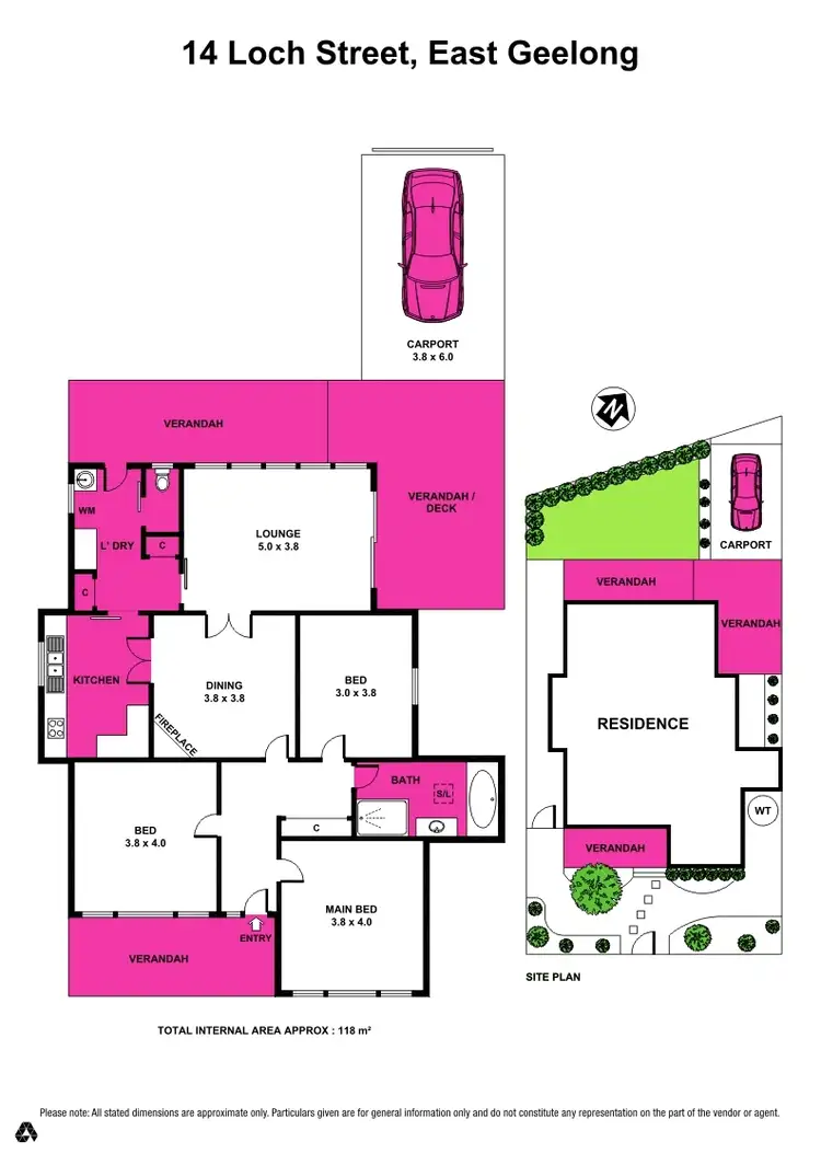 Floorplan of Homely house listing, 14 Loch Street, East Geelong VIC 3219