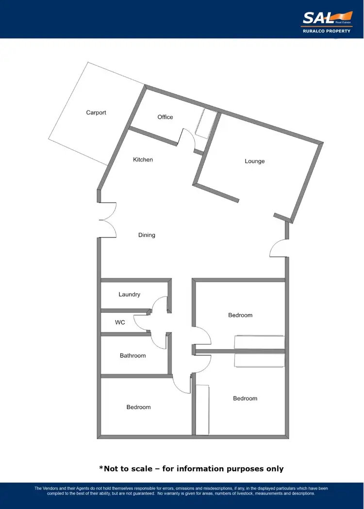 Floorplan of Homely house listing, 85 South Avenue, Bordertown SA 5268