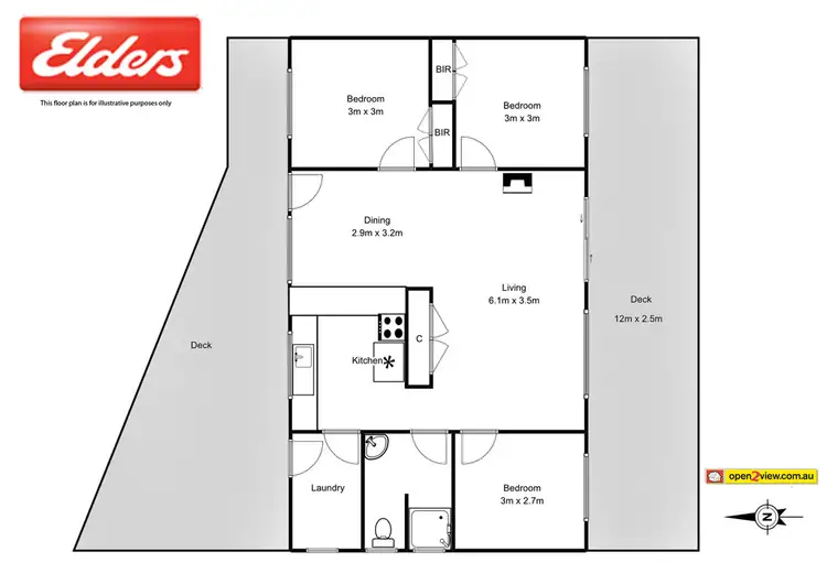 Floorplan of Homely house listing, 57 Yowani Road, Rosedale NSW 2536